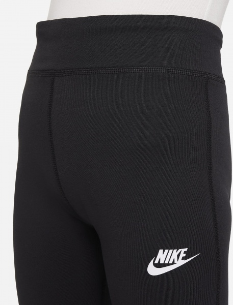 Брюки Nike G NSW FAVORITES TGHT FLARE LBR FJ6169-010 р. S черный