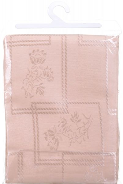 Скатерть Dertsiz 110x160 см пудровый Karna 
