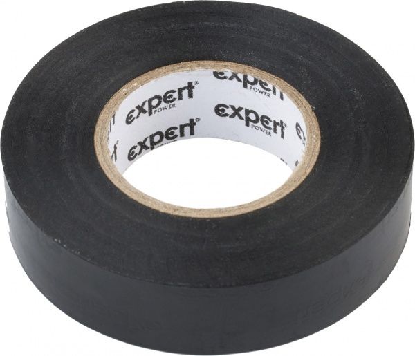 Ізострічка Expert Power 0,18х19 мм 20 м чорна ПВХ EPUT-0,18X19mmX20M-black