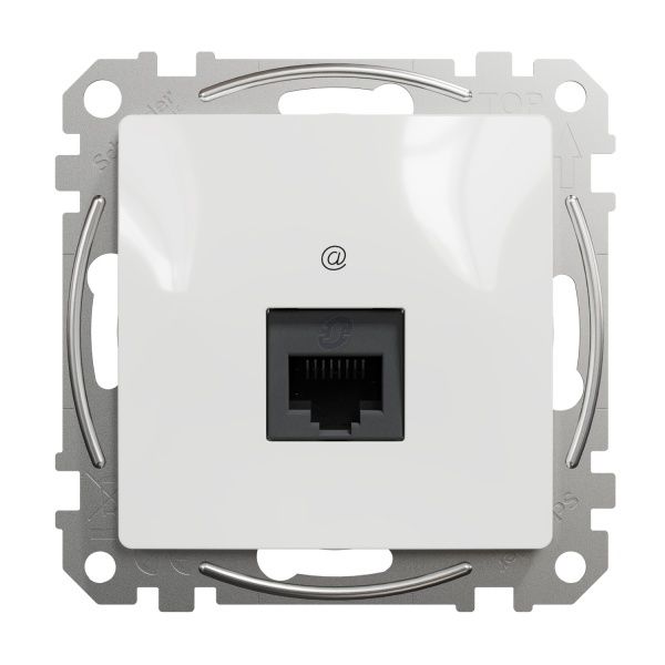 Розетка компьютерная Schneider Electric Sedna Design RJ45 категория 5E UTP белый SDD111451