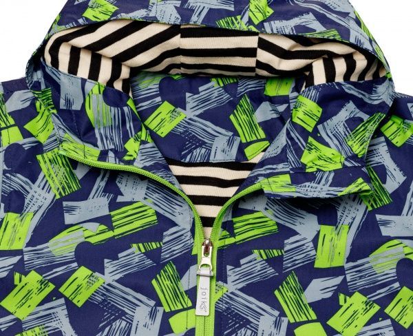 Куртка для хлопчиків JOIKS р.128 темно-синій із салатовим AVB-08 