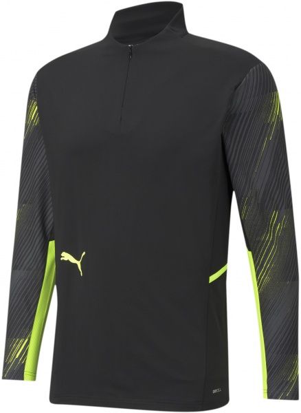 Джемпер Puma individualCUP 1 4 Zip Top 65721140 р. XL черный