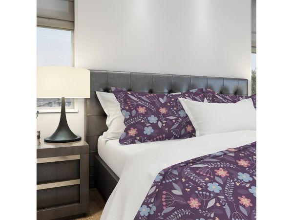 Наволочка Фіолетове поле 70x50 см 