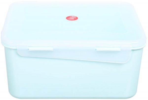 Контейнер Фієста 6 л прямокутний салатовий Алеана