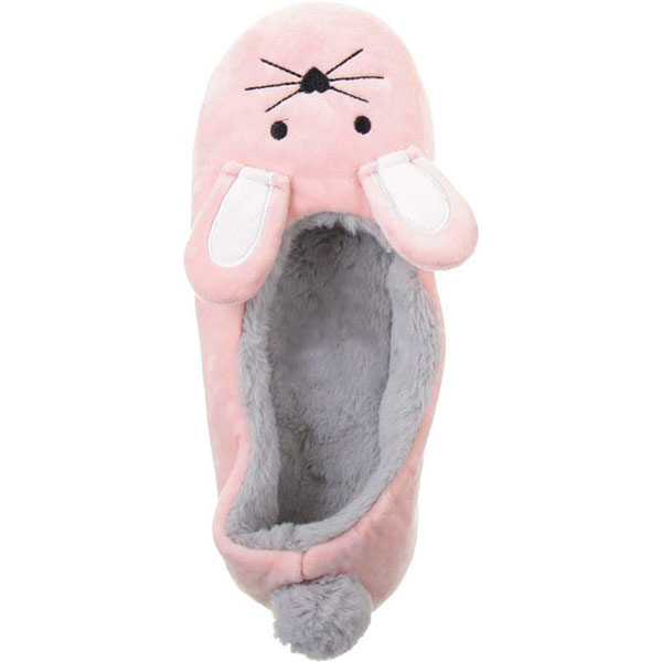 Обувь домашняя женская La Nuit Зайка р. 40 розовое