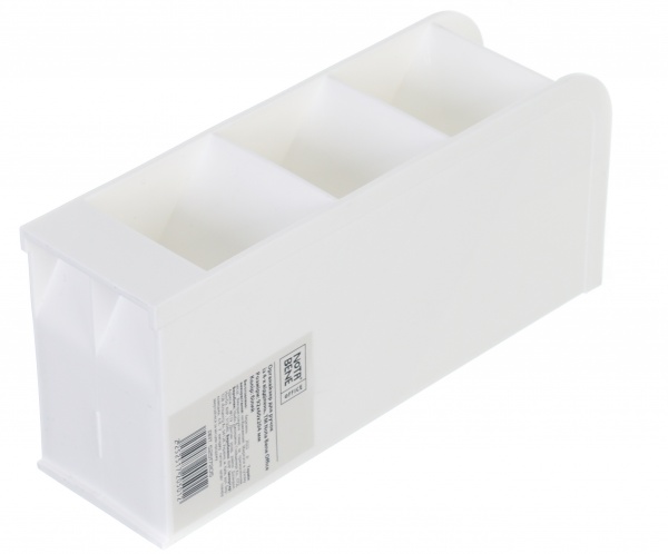 Підставка для ручок 4 відділення 92х60х204 мм біла Nota Bene