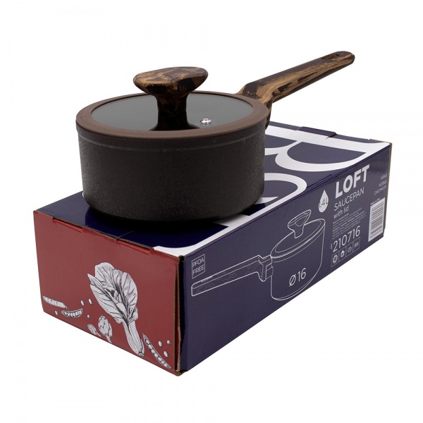 Ківш з кришкою Loft 1,4 л 210716 Riley&Tailor