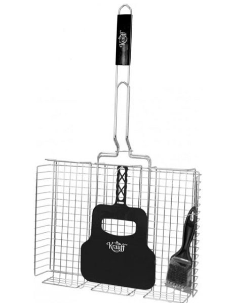 Решетка-гриль Krauff + веер и щетка в подарок 29-274-007/1