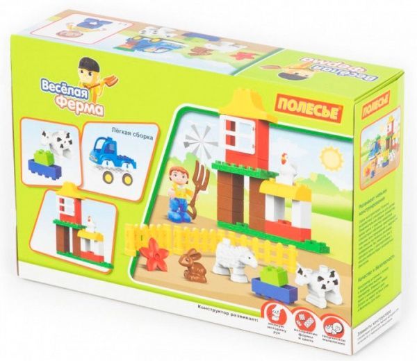 Конструктор Полісся Весела ферма 77585