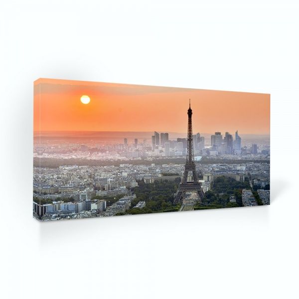 Репродукция Панорама города. Paris 96x48 см i_96x48_00054 