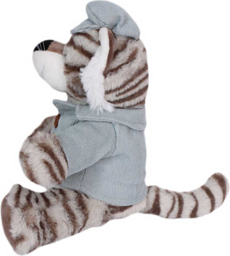 Сувенір новорічний тигр в кепці і піджаку 26 см 