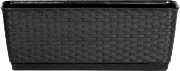 Ящик балконний Prosperplast Ratolla прямокутний 14,7л (76964-433) антрацит 