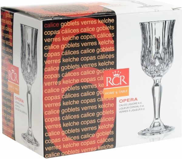 Набір чарок для лікеру Opera 60 мл 6 шт. RCR