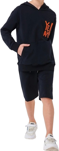 Комплект Smil 2 предмети для хлопчика р.140 чорний 117343 