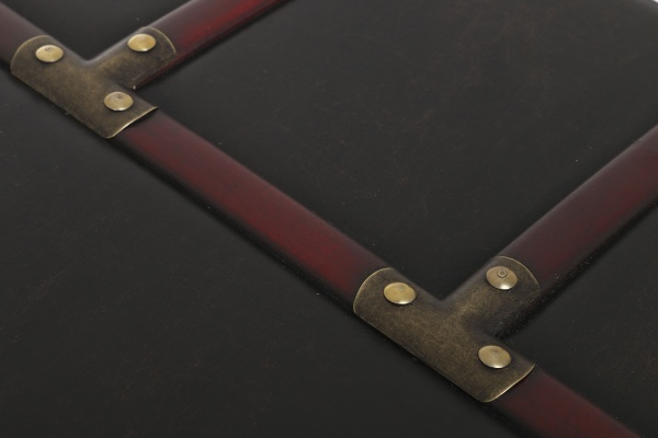 Скриня-пуф CHESTERFIELDS M 92x36.5x39 см темно-коричневий 