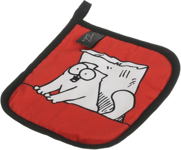Прихватка кухонна 2251960277010 21x21 см червоний Simon's Cat 