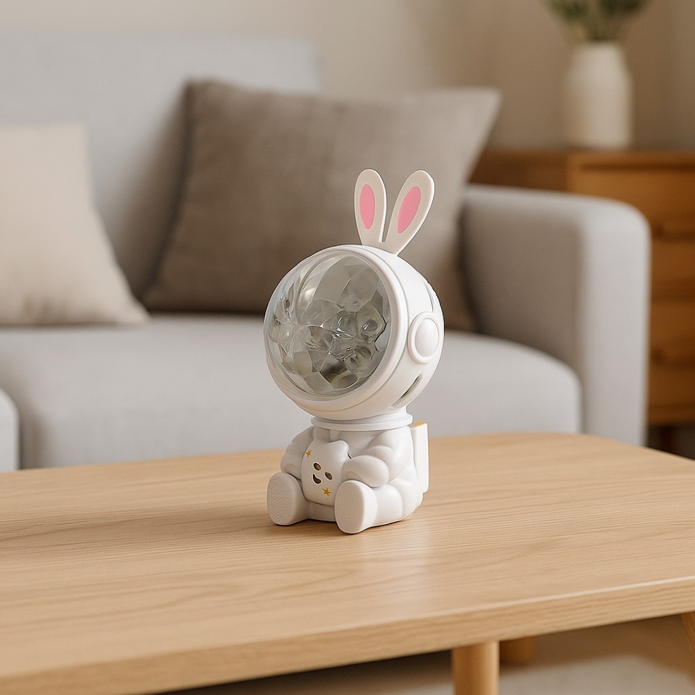 Ночник 3D Led Berger 5 Вт белый 1055-NL-5 White Rabbit