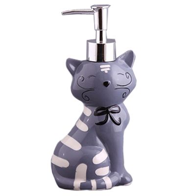 Диспенсер для жидкого мыла Серый кот 490-133-1