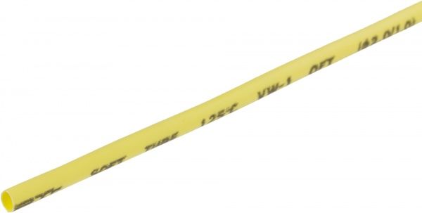 Трубка термоусаджувальна E.NEXT (e.termo.stand.2./1.yellow) жовта поліолефін