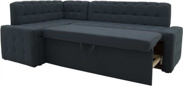 Куточок кухонний Кедр КАРАТ розкладний 7 синій