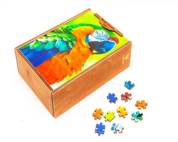 Пазлы деревянные Tatev Попугай