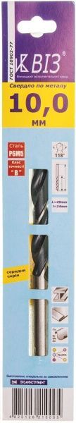 Сверло по металлу ВИЗ 87x133 мм по металлу 10 мм 512621000