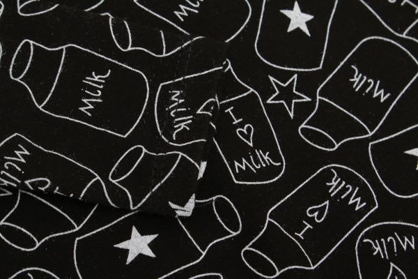 Боди Фламинго ясельный 2 шт. р.74 черный/меланж 449-222 