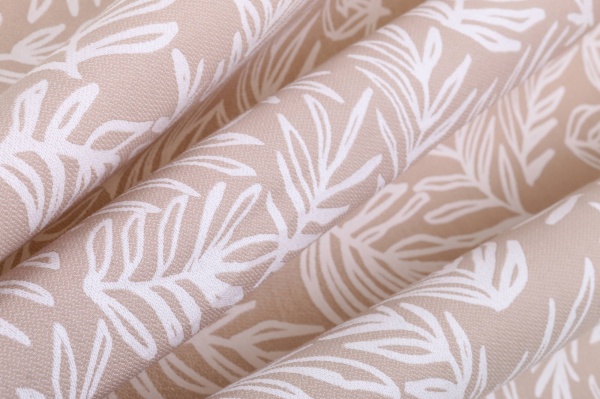 Штора Leaf бежевый 145х275 см La Nuit