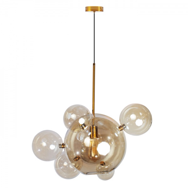 Светильник подвесной Светкомплект Orbita PL 300 1x40 Вт E27 медь/коричневый 