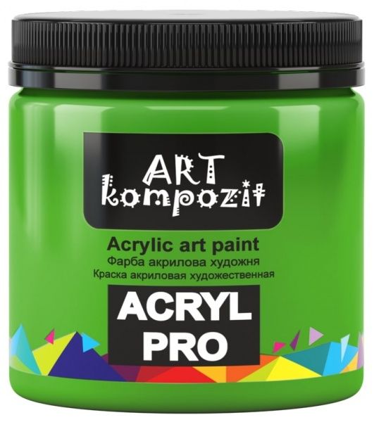 Фарба акрилова 323 жовто-зелений 430 мл ART Kompozit