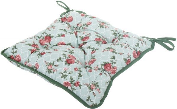 Подушка на стул Маленькі троянди 40х40 см La Nuit