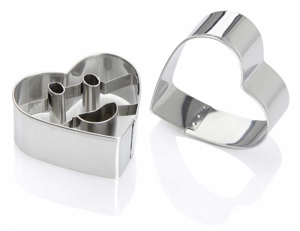 Набор форм для вырезания печенья Zenker Улыбка 6 см 2 шт. 42892