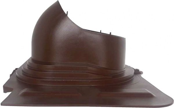 Прохідний елемент POLIVENT для металочерепиці Universal коричневий