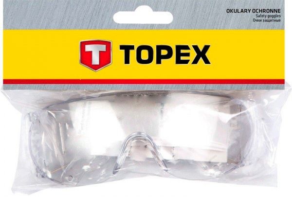 Очки защитные Topex прозрачные 82S108