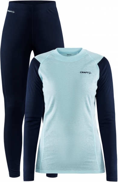 Комплект термобілизни Craft CORE WARM BASELAYER SET W 1909708-396319 р.XL темно-синій