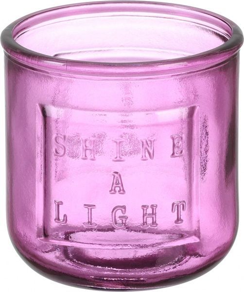 Подсвечник Shine a light 300 мл Фуксия San Miguel