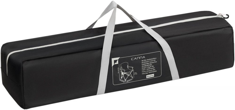 Крісло розкладне KingCamp Conifer black (2248.58.46)