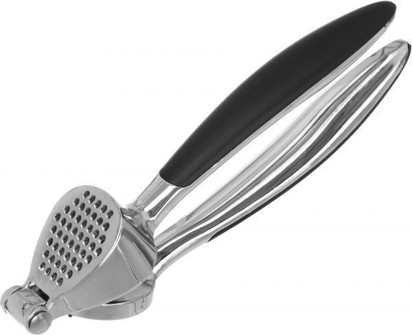 Пресс для чеснока серебристый с черным Flamberg