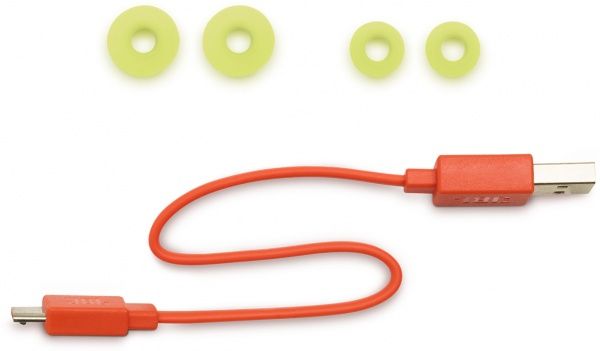 Навушники JBL® ENDURANCE RUN BT black/yellow 