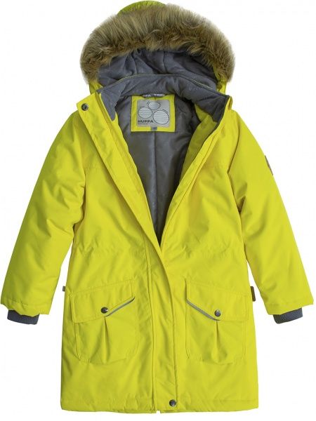 Куртка-парка HUPPA MONA р.128 желтый 12200030-70002-128 