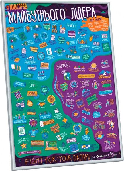 Интерактивный постер 1DEA.me #100 ДЕЛ БУДУЩЕГО ЛИДЕРА