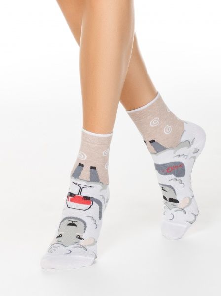 Носки женские Conte CE Happy 18С-227СП 170 р. 23-25 бежевый 1 пар 