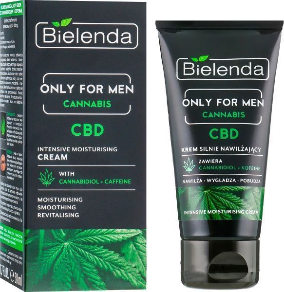 Крем для лица день-ночь Bielenda увлажняющий CANNABIS 50 мл