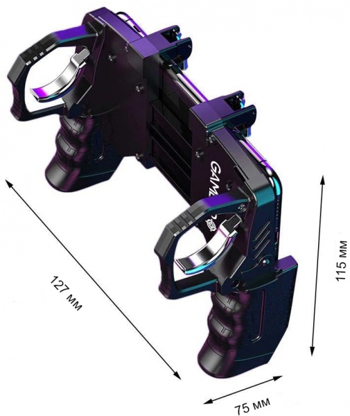 Джойстик GamePro Безпроводной геймпад триггер для смартфонов MG190