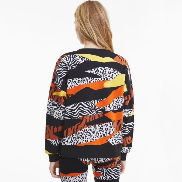 Джемпер Puma Classics Graphics Crew 59772888 р. S різнокольоровий