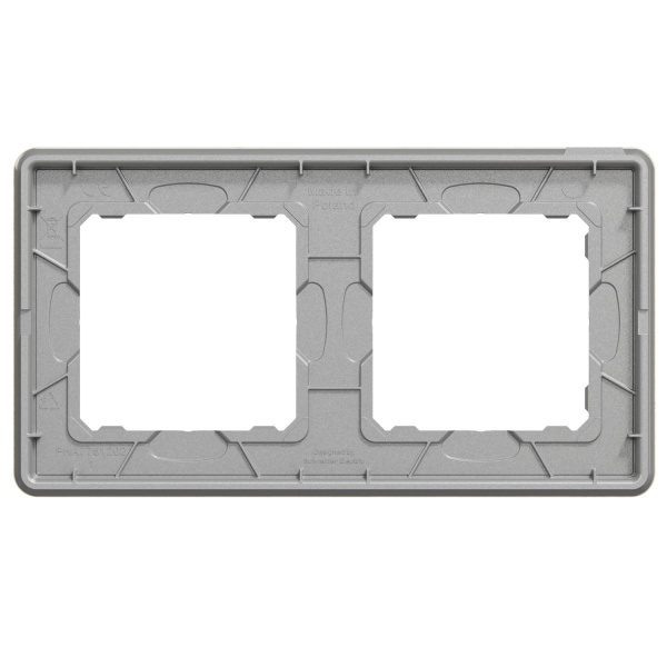 Рамка двомісна Schneider Electric Sedna Elements універсальна дерево світле SDD380802