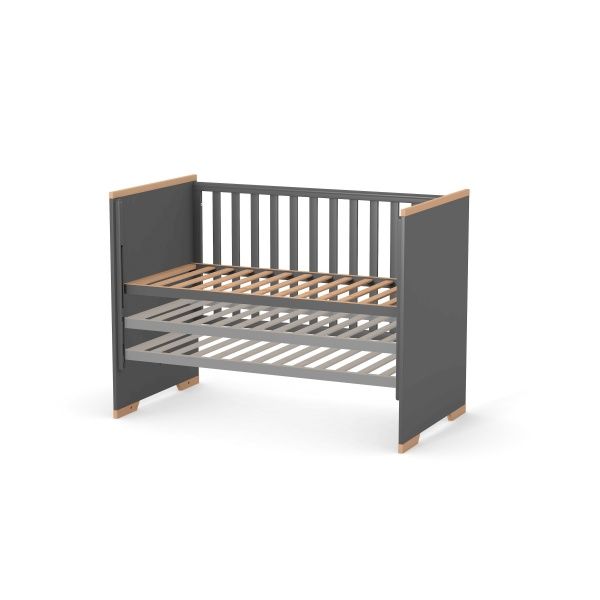 Ліжечко дитяче Veres Сіетл темно-сірий 09.3.1.37.16