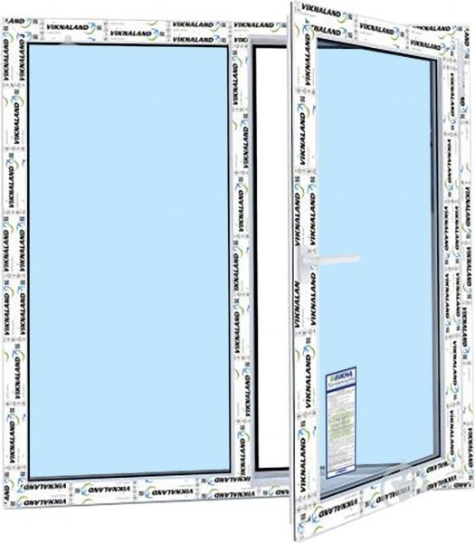 Окно поворотно-откидное VIKNALAND В 70 1400x900 мм правое (К) 
