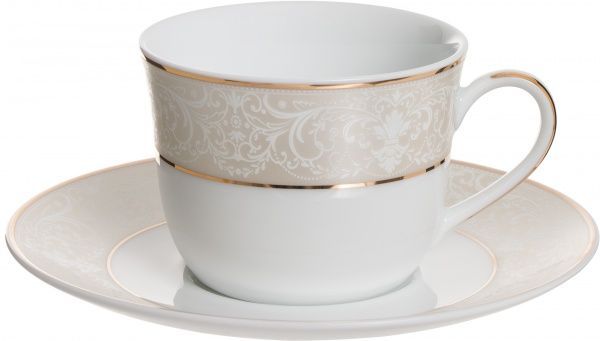 Чашка с блюдцем Greta New 220 мл 20388 DPL