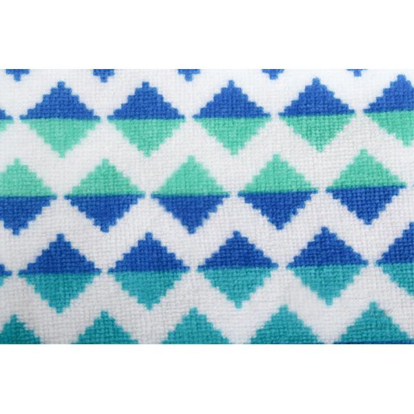 Полотенце пляжное La Nuit Ромб 70x140 см синее LFT570*140blue